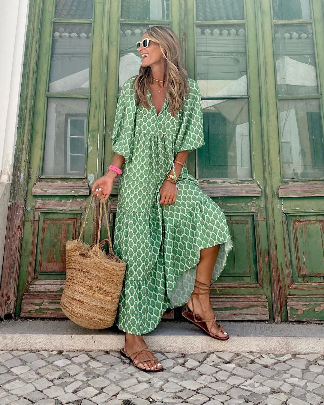 Fleur | Boho Maksi Haljina