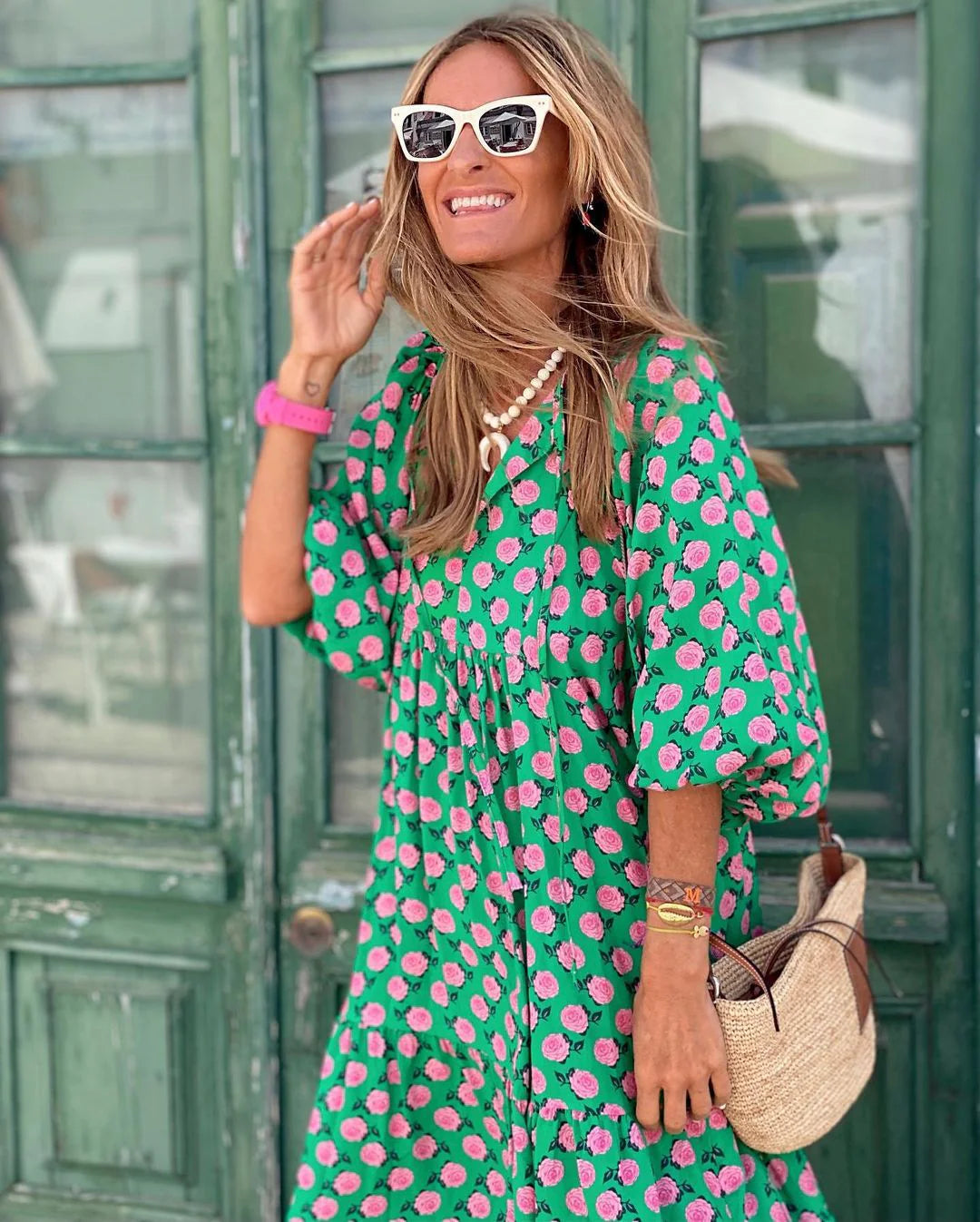 Fleur | Boho Maksi Haljina